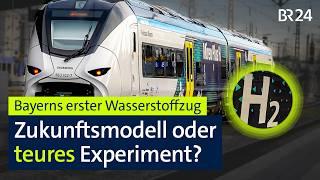 Wasserdampf statt Abgaswolke: Hat der Wasserstoffzug Zukunft? I BR24 vor Ort