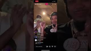 BloodHound Q50 Instagram Live Ina Stu Playing Unreleased Showing Money