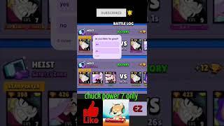 Battle log with Chuck power 7 #brawlstars #brawl #supercell #gaming #bs #chuck