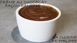 Crème au chocolat façon danette