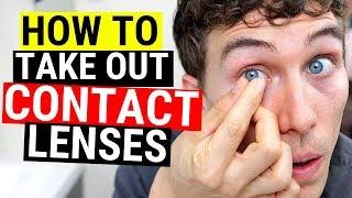 How to Take Out Contact Lenses Easily (Beginners Tutorial)