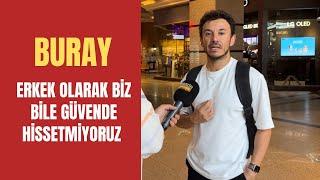 Ünlü şarkıcı Buray, ülkeyi sarsan cinayetlerle ilgili düşüncelerini Magazin Burada'ya anlattı.