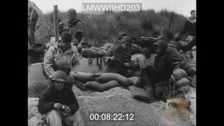 INVASION OF FRANCE WWII, FLEET AND BEACHHEAD SCENES, SHOT BY US NAVY AND BRITISH COAST - LMWWIIHD203