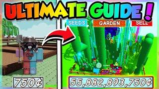 *ULTIMATE GUIDE* to GROW A GARDEN!! (Roblox)