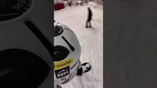 1st Run Capita Indoor Survival 2025 #snowboard  #indoorski  #learntosnowboard #skier #thesnowcentre