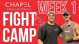 DNM CAST ROAD TO FIGHT NIGHT: Week 1 (Chapel Boxing Fight Camp)