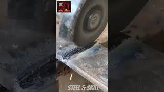 Joining Two Heavy Metal Plates Using Stick Welding