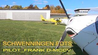 Nach Schwenningen EDTS mit der Ikarus C42 | Pilot Frank | D-MCCV | Ultraleichtflugzeuge