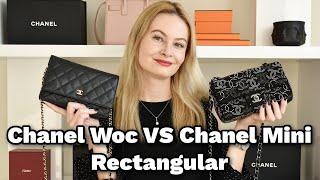 Chanel WOC vs Chanel Mini Rectangular || Pros & Cons, What Fits, Modhsots