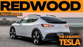 New 2025 TESLA model 2 REDWOOD!  Elon Musk Announces The World's Cheapest Electric Car