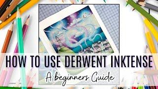 How To Use Derwent Inktense Pencils : A Beginners Guide | Colour and Chat | Tutorial