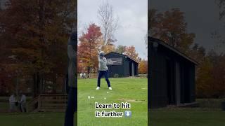 How to add more speed in your golf swing! #golf #improveyourgolf #golftechnique #golfskill