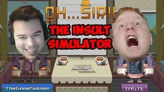 ROASTING SOME SALMON | OH...SIR THE INSULT SIMULATOR | WITH SPECIAL GUEST - THE GAMESALMON