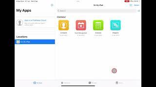 App Install - Pentrack - Using Claris Filemaker Go 19