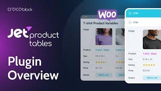 JetProductTables WordPress Plugin Overview. WooCommerce Focused | New JetPlugin Release