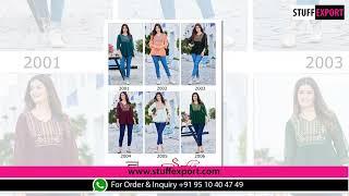 Stuff Export presents Blue Hills Sofia Latest Western Ladies Top Collection Full Catalog Available