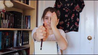 ASMR Portrait Drawing Role Play