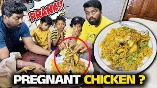 PREGNANT Chicken PRANK !! என்ன பண்ணிருக்கீங்க Daddy 