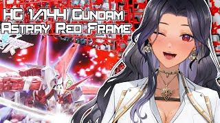 Gunpla Handcam: Custom #4 HG 1/144 Gundam Astray Red Frame️