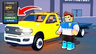 How To Get TOW TRUCK FAST In Car Dealership Tycoon! (UPDATE)