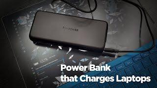 RAVPower 20000mAh 60W PD Power Bank - 2-Port USB-C Portable Charger with Power Delivery