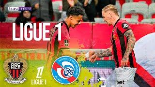 Nice vs Strasbourg | Ligue 1 HIGHLIGHTS | 11/24/24 | beIN SPORTS USA