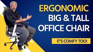 You'll Sit Comfy in the NearHub GT20 Ergonomic Office Chair for Big & Tall