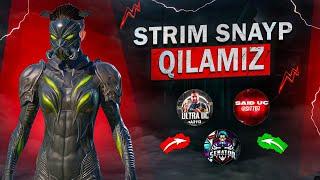 STREAM SNAYPERLARGA QARSHI QIZIQARLIK WOW VA UCLIK LOBBILAR #pubgmobile