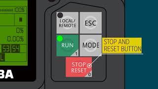 Toshiba Q9 Plus Adjustable Speed Drive - Keypad Overview