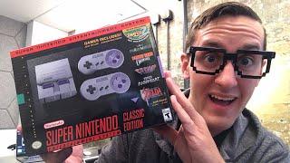  LIVE SNES Classic Edition Unboxing & First Impressions! | Raymond Strazdas