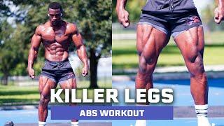 KILLER LEGS & ABS WORKOUT | NO EQUIPMENT (Follow Along)