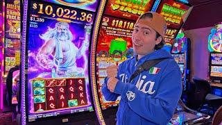 I Risked $1000 On The New Zeus Triumphant Slot Machine!