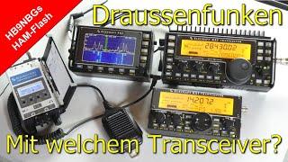 Draussenfunken – mit welchem Transceiver?