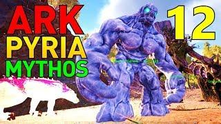 [12] Ice Golems, Brute Wyverns, and Tek Crafting!!! (ARK Pyria Mythos Evolved Multiplayer)