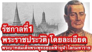 ย่อโดยละเอียด เหตุขึ้นครองราชย์ รัชกาลที่1 พระราชประวัติ พระบาทสมเด็จพระพุทธยอดฟ้าจุฬาโลกมหาราช