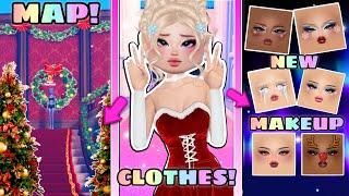 NEW Christmas UPDATE Map REVEALED, NEW MAKEUP & MORE In Dress To Impress..