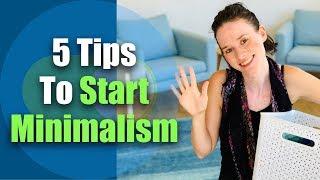 5 Tips to Start Minimalism / Five Tips to Start Decluttering
