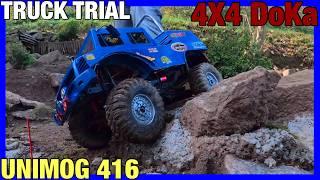 UNIMOG 416 4X4 DOPPELKABINER RC OFFROAD TRIAL TRUCK ON GERMAN CHAMPIONSHIP 2024 #HolidaysWithYoutube