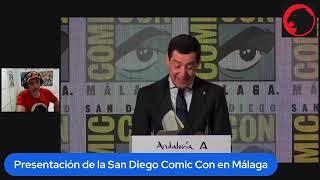 presentación san diego comic con malaga