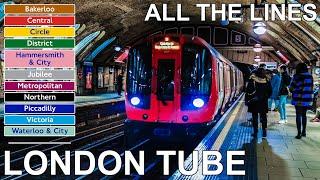  London Underground - All The Lines (4K) (2020)