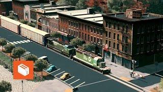 Cities Skylines: Small Projects — Train In The City