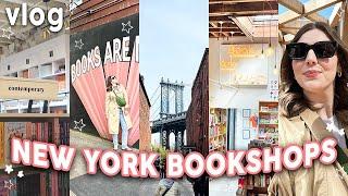 COME BOOK SHOPPING WITH ME IN NEW YORK  | visiting iconic NYC bookstores & book haul! VLOG