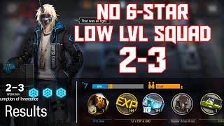 【明日方舟/Arknights】[2-3] - Low Lvl-Rarity Squad - Arknights Strategy