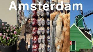 Amsterdam travel vlog: shopping, exploring and trying new restaurants