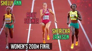 Women's 200m Final - Epic Clash between Shericka Jackson & Shelly Ann