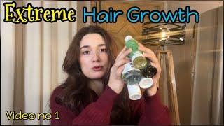 Extreme Hair Growth Challenge - Products Breakdown - Video no 1