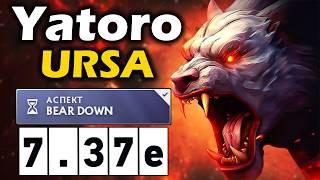 Яторо на Урсе, против Сатаника! - Yatoro Ursa 7.37 ДОТА 2