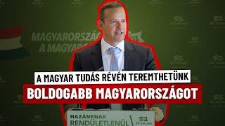 A magyar tudás révén teremthetünk boldogabb Magyarországot (II. Magyar Jövő Találkozó)