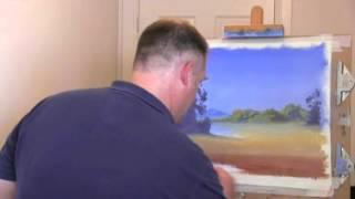 Wet On Wet Oil Painting Lessons - Old Gate - Part 2 (Wet On Wet Oil Painting Lessons)