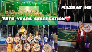 75th YEARS CELEBRATION AT MAZBAT HS OUR DANCE GROUP️‍🩹 @bhavanathapa345